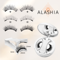 2D Hybrid Style Alashia Magnetic Eyelashes  - No Glue, Reusable & Waterproof